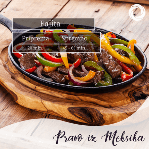 fajita recept